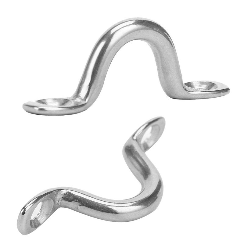 Amadget Bimini Boat Top PAD Eye, 316 Stainless Steel Eye Straps Tie Down Kayak Deck Loops (Pack of 10) - Image 3